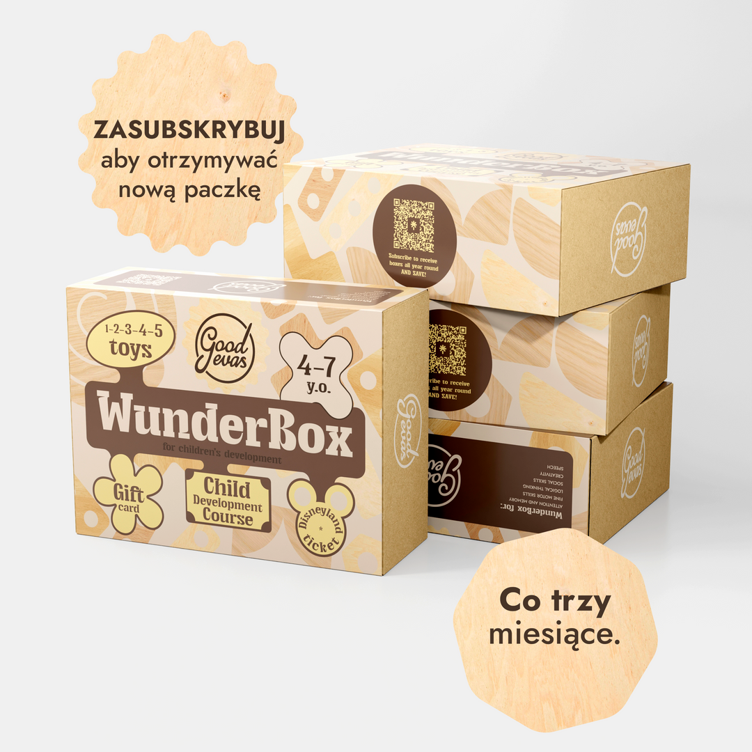 WunderBox 4–7 lat – zestaw edukacyjny dla dzieci