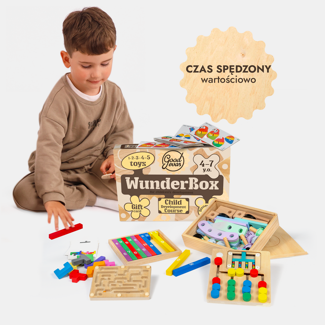 WunderBox 4–7 lat – zestaw edukacyjny dla dzieci