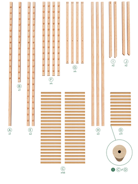 Łóżko w kształcie domku