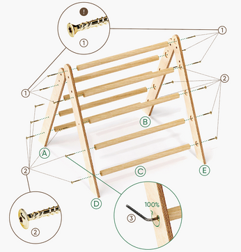 Drabinka trójkątna