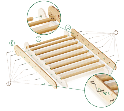 Drabinka trójkątna