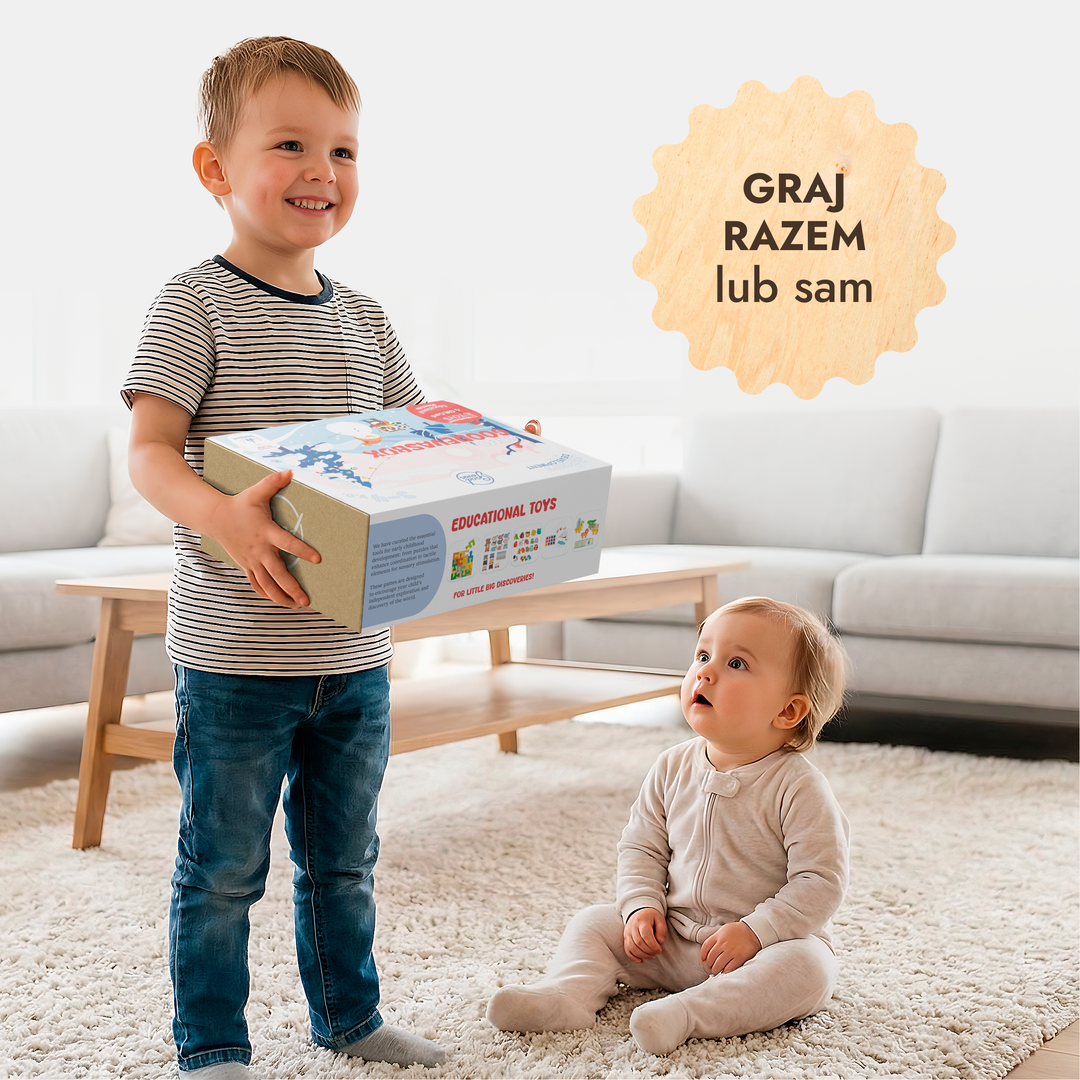 Roczna subskrypcja zestawów do zabawy (3–4 lata) — GoodevasBox