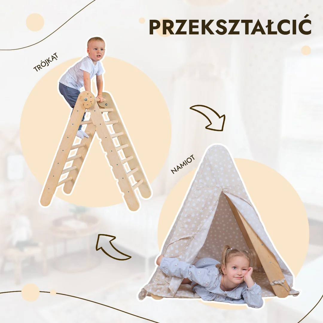 Pokrowiec namiotu z matą do drabinki dwustronnej