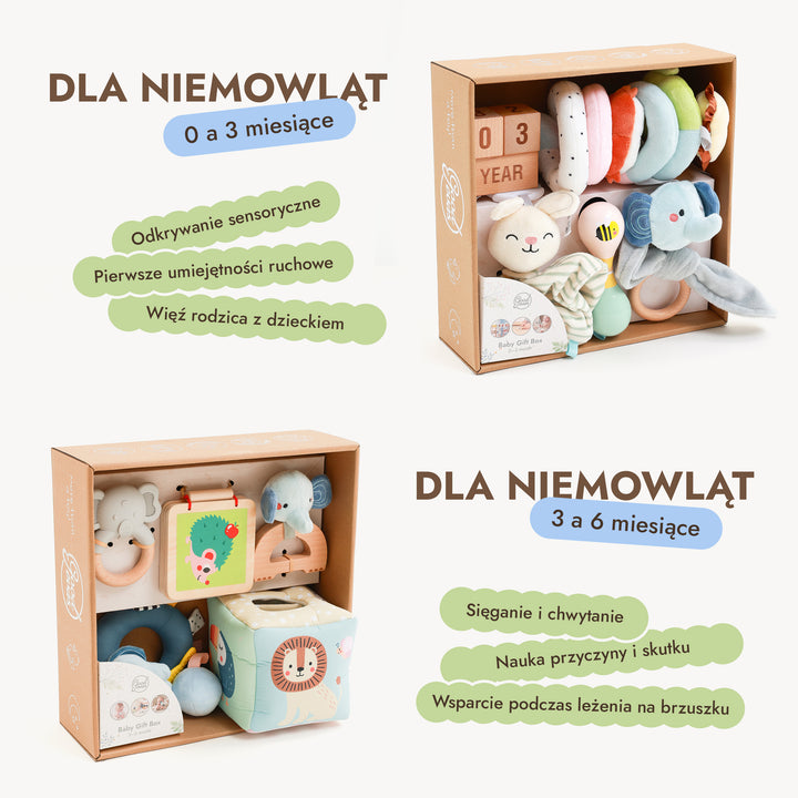 BabyBox — Zestawy do zabawy na pierwszy rok (0–12 miesięcy)