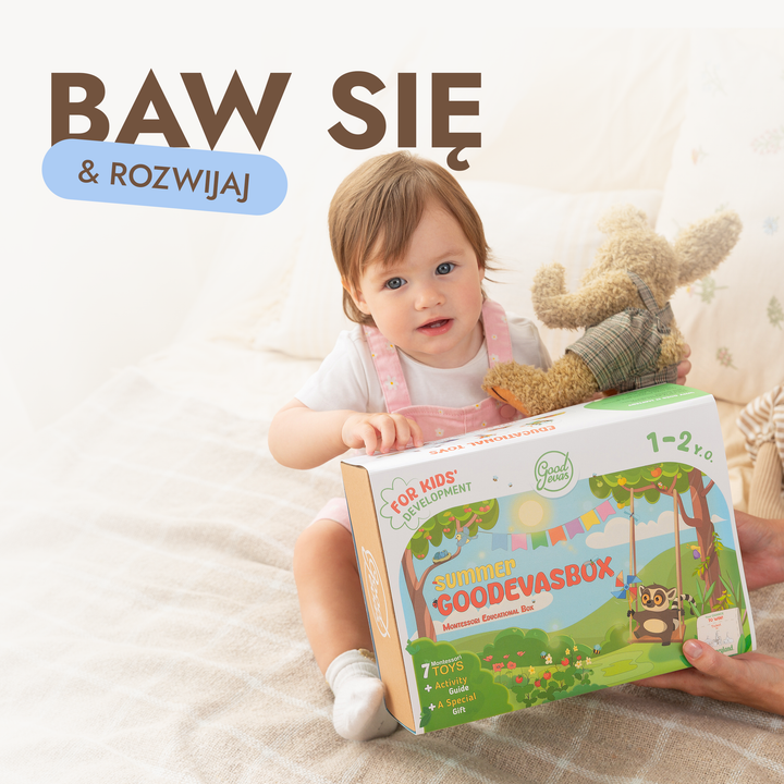 Letni zestaw zabawek dla dzieci (1–2 lata) — GoodevasBox