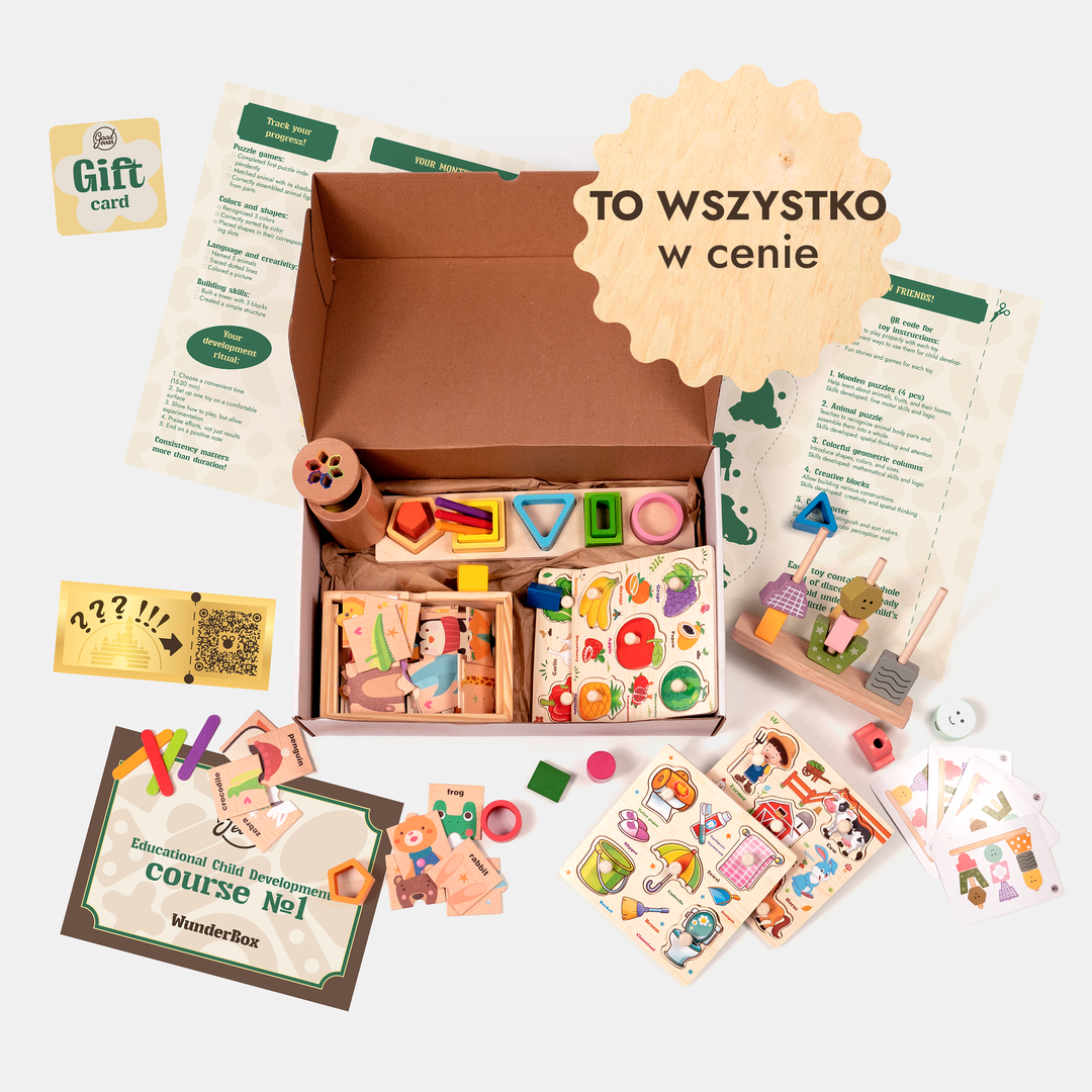 WunderBox 4–7 lat – zestaw edukacyjny dla dzieci