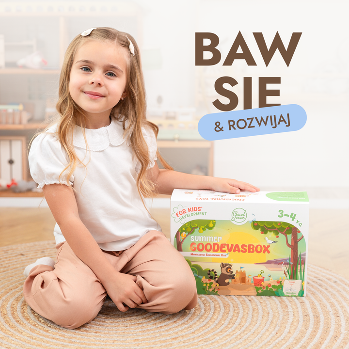 Letni zestaw zabawek dla dzieci (3–4 lata) — GoodevasBox