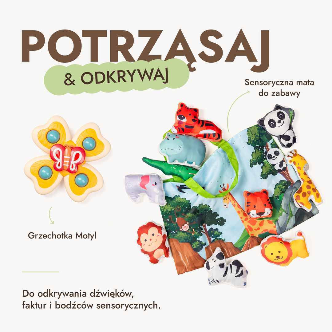Letni zestaw zabawek dla dzieci (1–2 lata) — GoodevasBox
