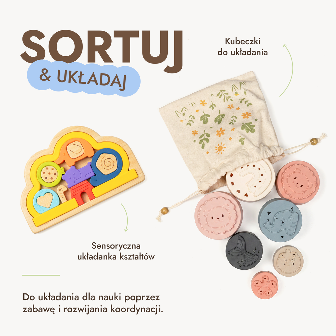 Letni zestaw zabawek dla dzieci (1–2 lata) — GoodevasBox