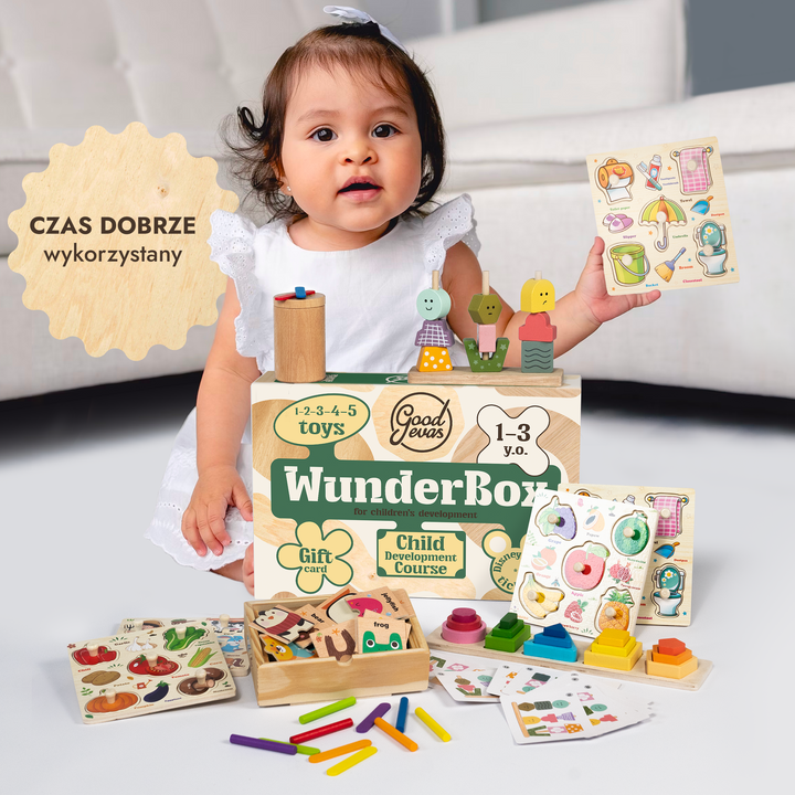 WunderBox 1–3 lata – zestaw edukacyjny dla maluchów