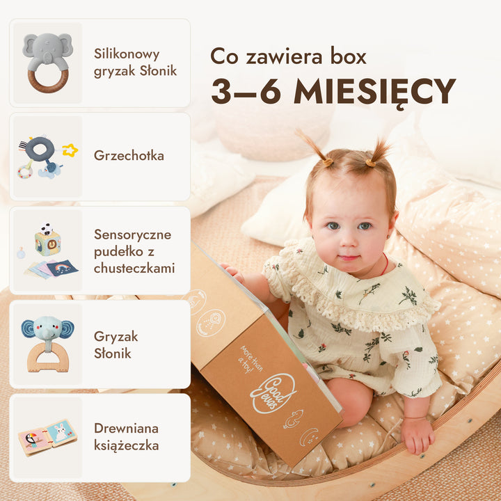BabyBox — Zestawy do zabawy na pierwszy rok (0–12 miesięcy)