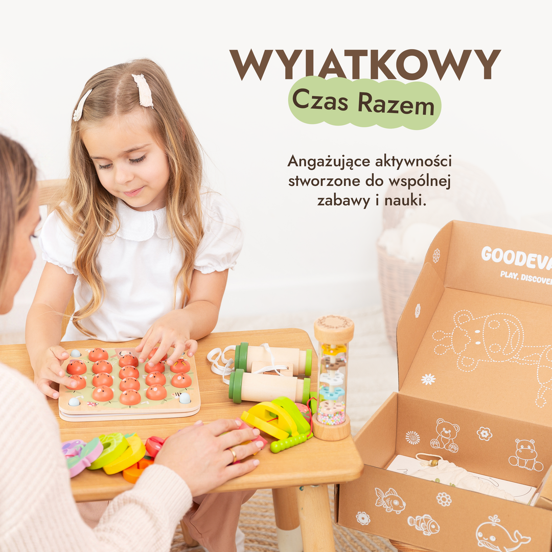 Letni zestaw zabawek dla dzieci (3–4 lata) — GoodevasBox