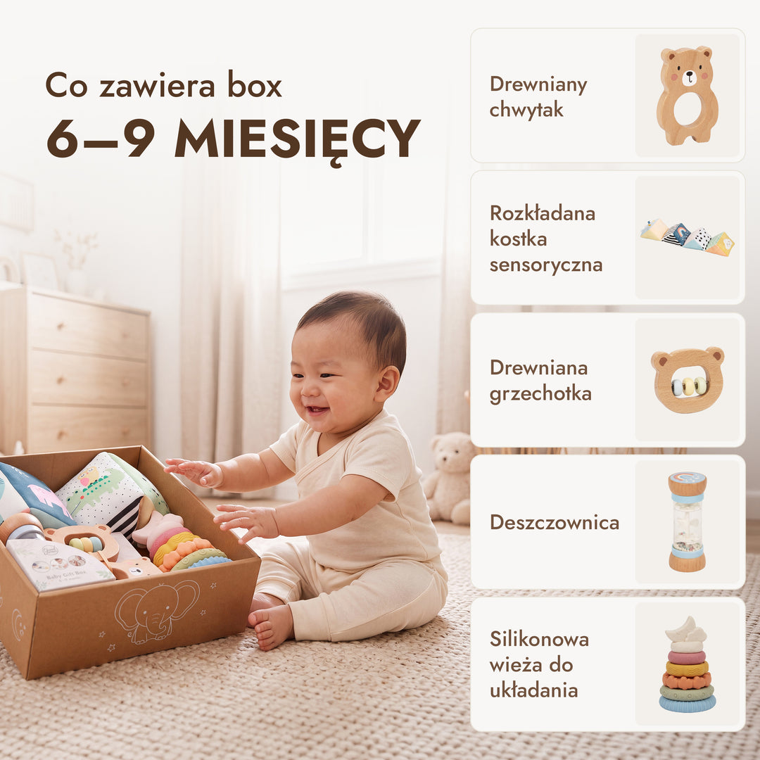 BabyBox — Zestawy do zabawy na pierwszy rok (0–12 miesięcy)