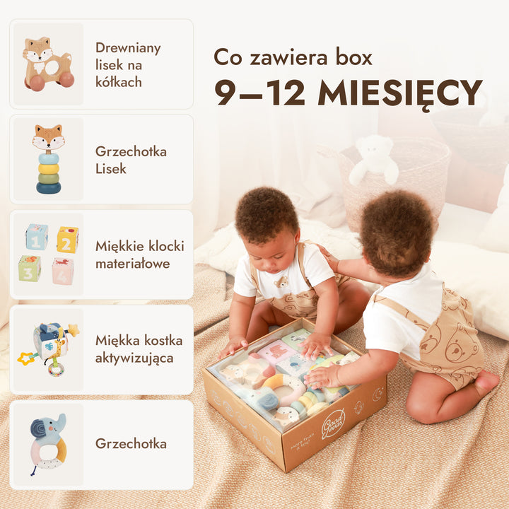 BabyBox — Zestawy do zabawy na pierwszy rok (0–12 miesięcy)