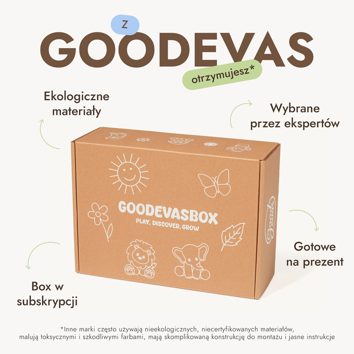 Letni zestaw zabawek dla dzieci (1–2 lata) — GoodevasBox