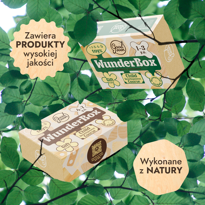 WunderBox 1–3 lata – zestaw edukacyjny dla maluchów