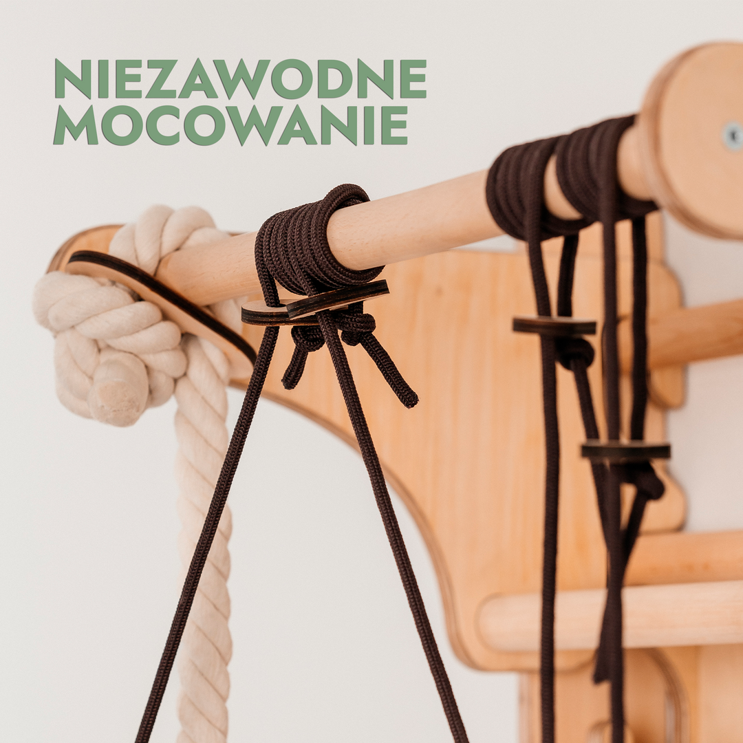 Drabinka Gimnastyczna dla Dzieci / Drabinka do wspinaczki  + Zestaw huśtawek + Zjeżdżalnia + Przystawka do Rysowania