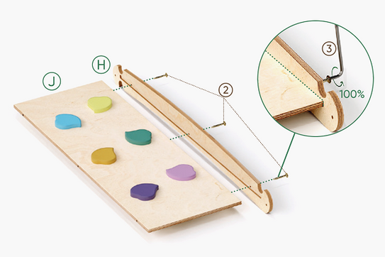 Deska równoważna/Zjeżdżalnia