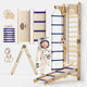 Apollo Swedish Wall / Climbing ladder for Little Austronauts + Moon swing Set + Slide Board