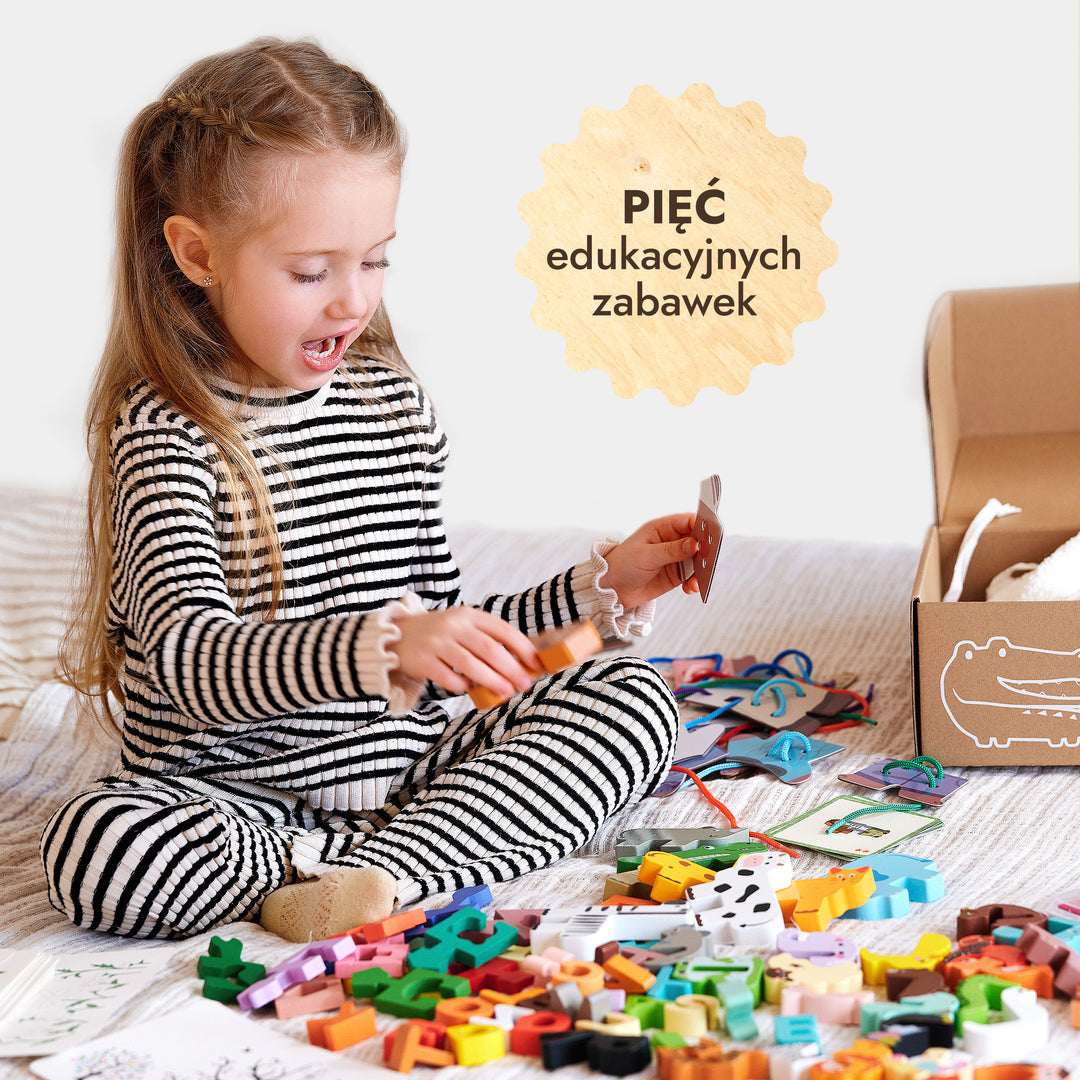 Wiosenny zestaw do zabawy (3–4 lata) — GoodevasBox