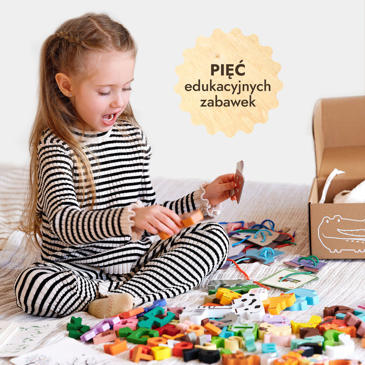 Wiosenny zestaw do zabawy (3–4 lata) — GoodevasBox