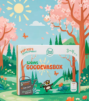Letni zestaw zabawek dla dzieci (3–4 lata) — GoodevasBox